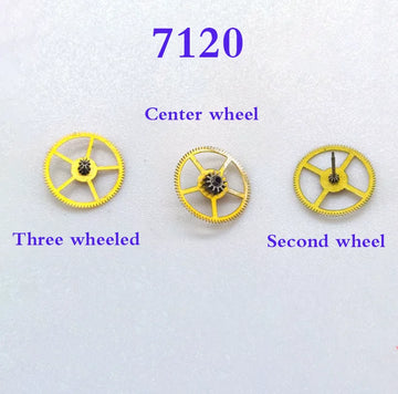 Watch Accessories Are Suitable For Shanghai 7120 Movement Second Wheel Center Wheel Three Wheel Two Wheel Clock Movement Parts