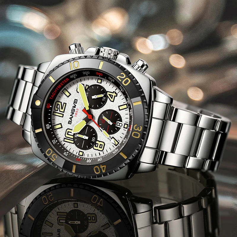 LIGE New Waterproof Watch For Ｍen Fashion Ｍilitary Sports Ｑuartz Ｍen Ｗatch Casual Business Ｄate ChronographＲelogio Ｍasculino+BOX