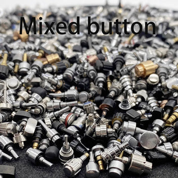 Watch Accessories Handmade Mechanical Steampunk Hybrid Handle Button Style Size Random Shipping DIY Materials
